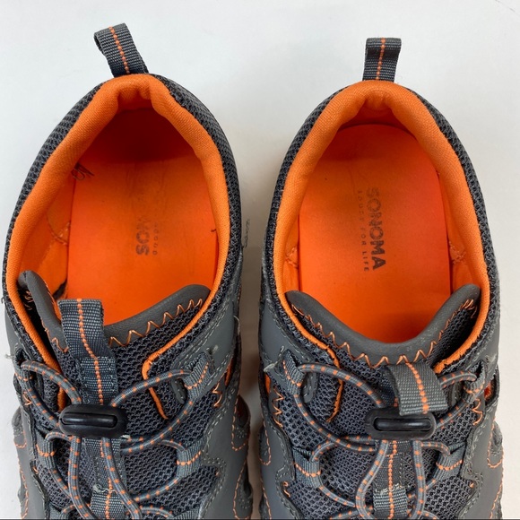 Boys Sandals Size 3 by Sonoma Gray & Orange - Picture 9 of 12